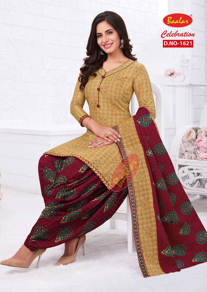 Baalar Celebration Patiala Special Vol 16 Regular Wear Wholesale Printed Cotton Dress Material